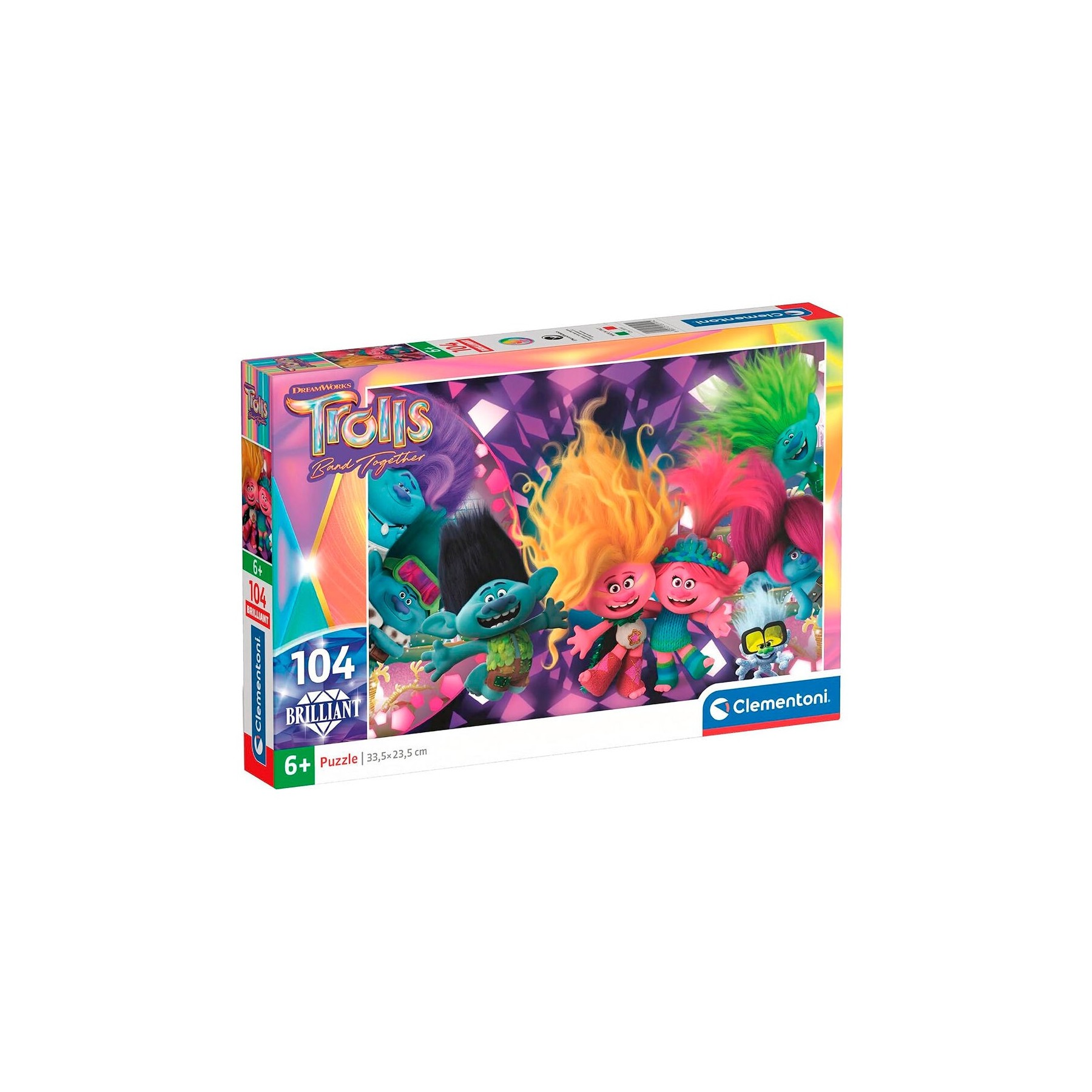 Puzzle Trolls 104Pzs