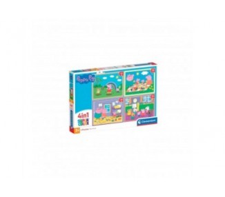 Puzzle Peppa Pig 12-16-20-24Pzs