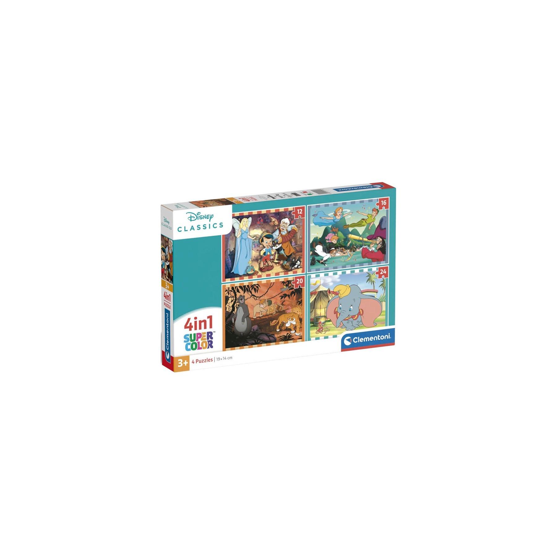 Puzzle Classic Disney 12-16-20-24Pzs