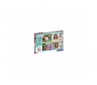 Puzzle La Casa De Muñecas De Gabby 12-16-20-24Pzs