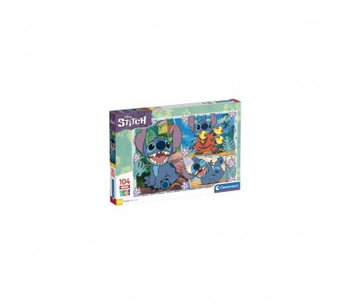 Puzzle Maxi Stitch Disney 104Pzs