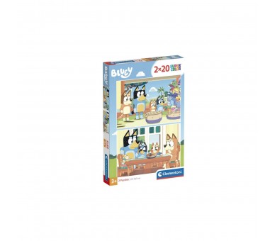 Puzzle Bluey 2X20Pzs