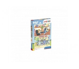 Puzzle Bluey 2X60Pzs