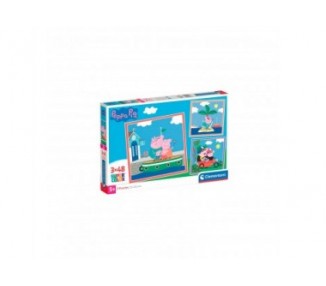 Puzzle Peppa Pig 3X48Pzs