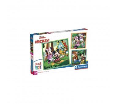 Puzzle Mickey Disney 3X48Pzs