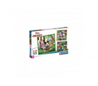 Puzzle Mickey Disney 3X48Pzs