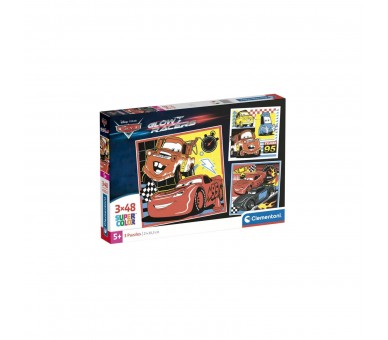 Puzzle Cars Disney 3X48Pzs