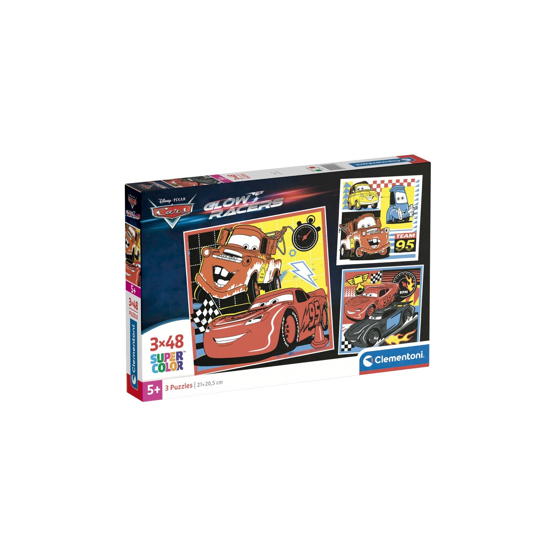 Puzzle Cars Disney 3X48Pzs