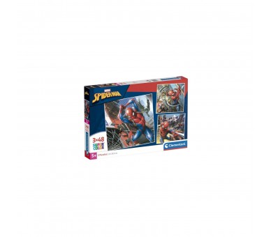 Puzzle Spiderman Marvel 3X48Pzs