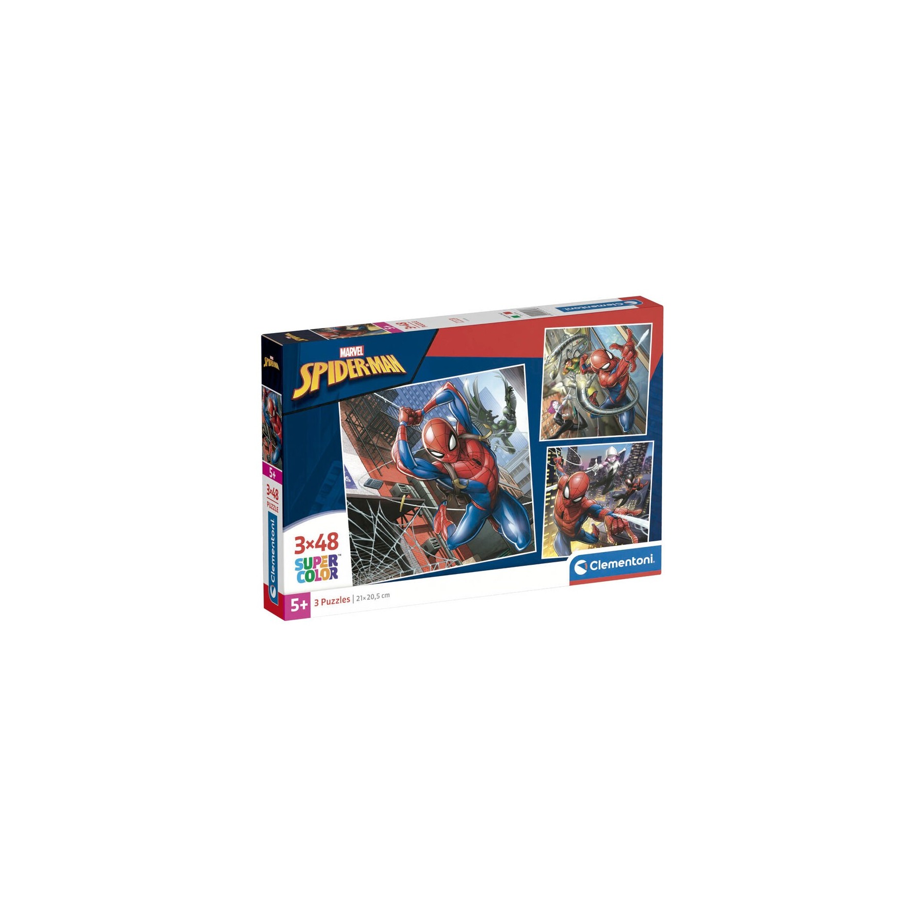 Puzzle Spiderman Marvel 3X48Pzs