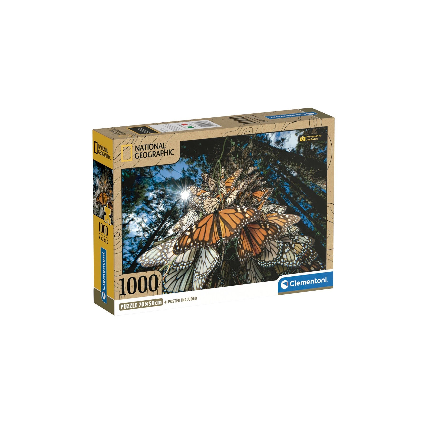 Puzzle Monarch Butter National Geographic 1000Pzs