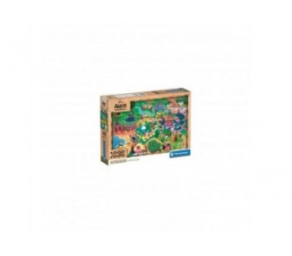 Puzzle Mapa Alicia En El Pais De Las Maravillas Disney 1000P