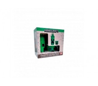 Cantimplora Aluminio + Taza Minecraft 500Ml