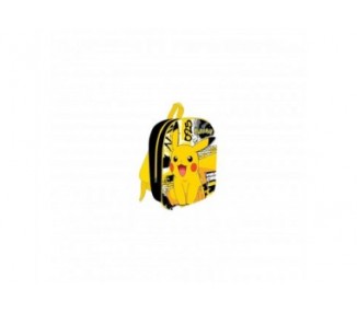 Mochila 3D Pikachu Pokemon 40Cm