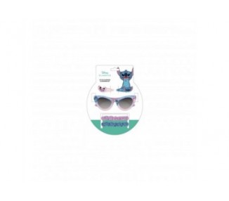 Set Belleza + Gafas Sol Stitch Disney 6 Unidades