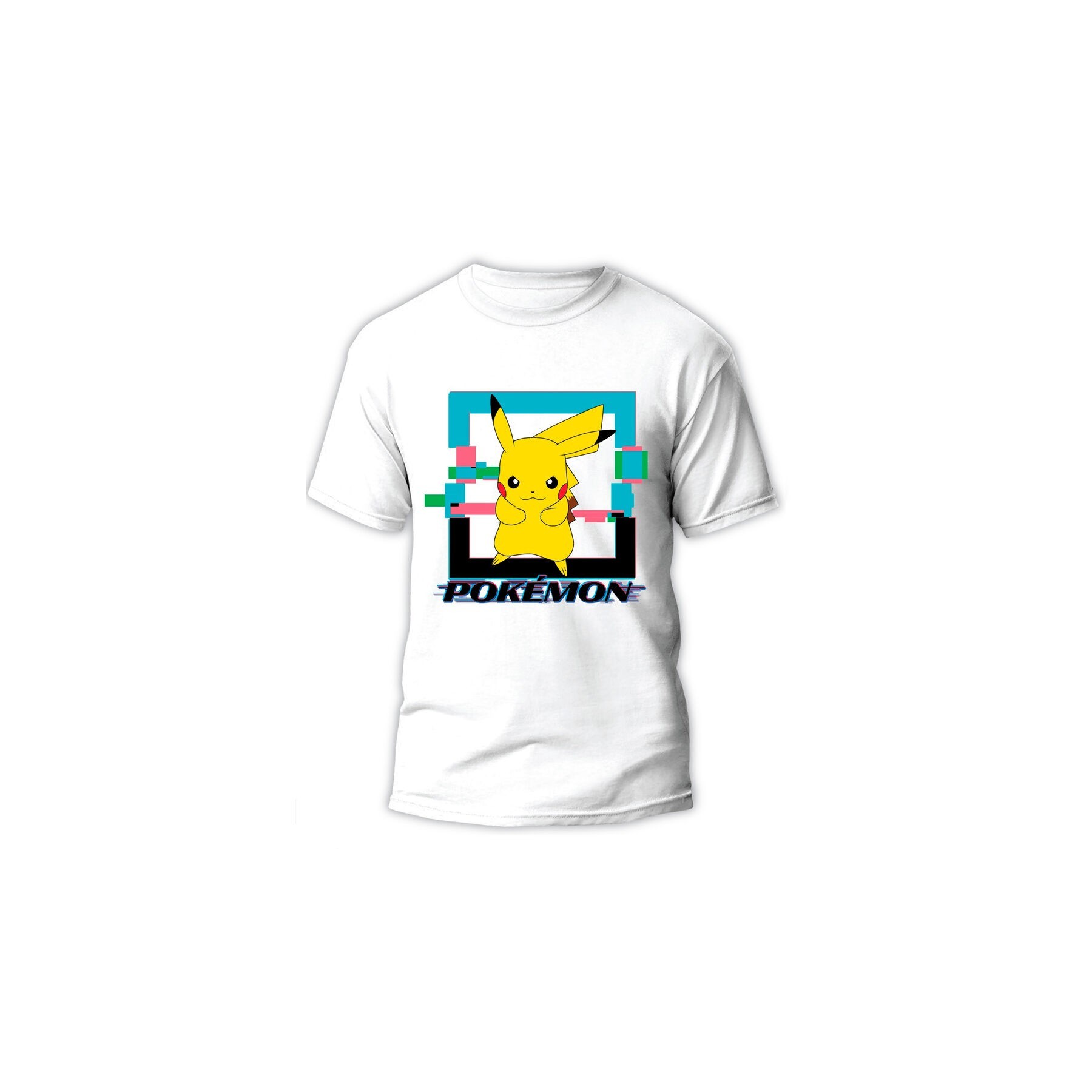 Camiseta Pikachu Pokemon Infantil 8 Unidades