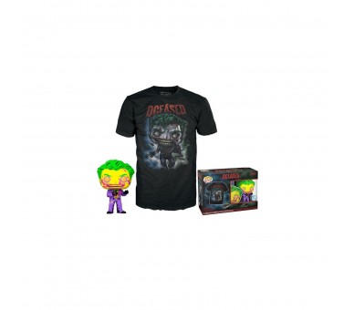 Set Figura Pop & Tee Dc Comics Joker