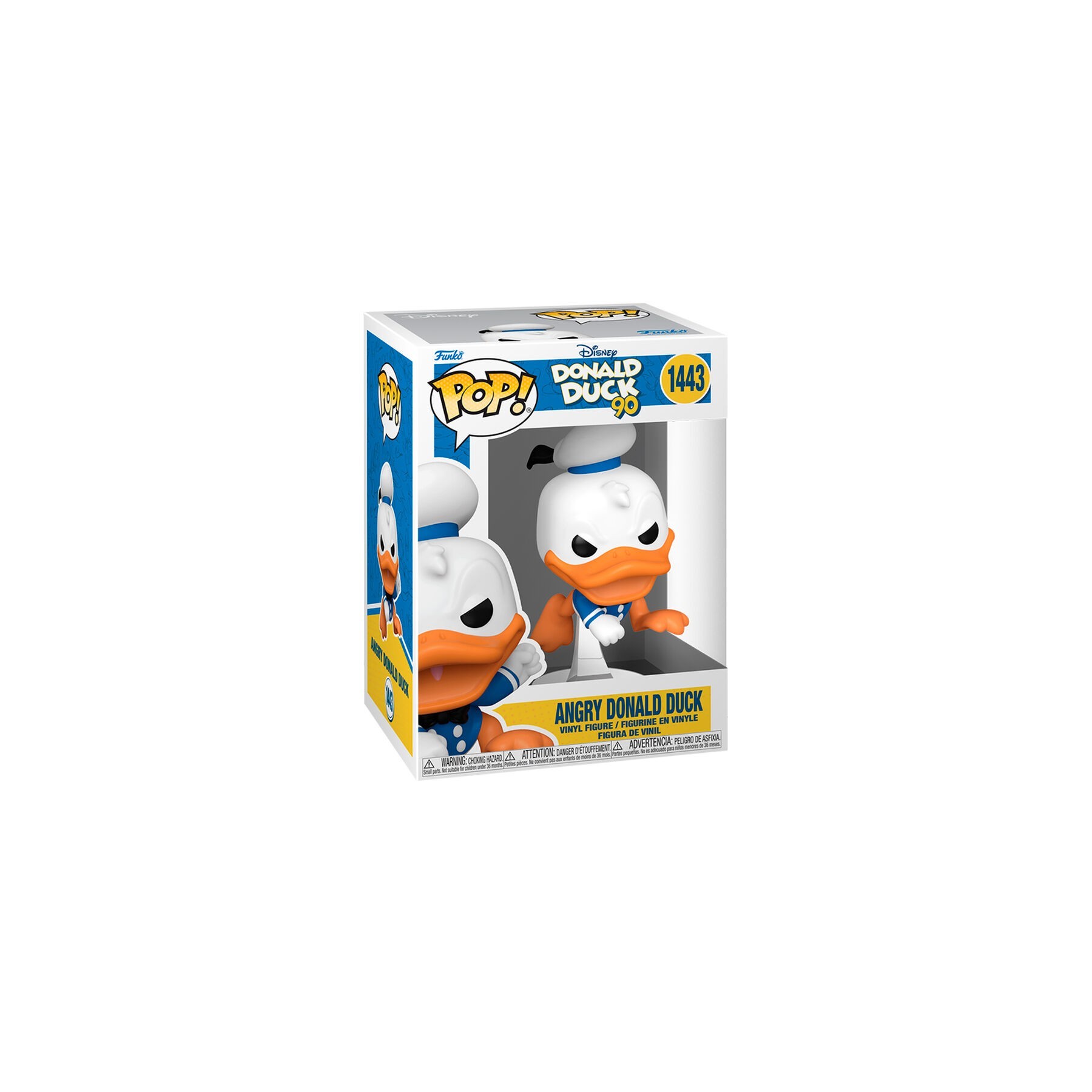 Figura Pop Disney 90Th Anniversary Angry Donald Duck