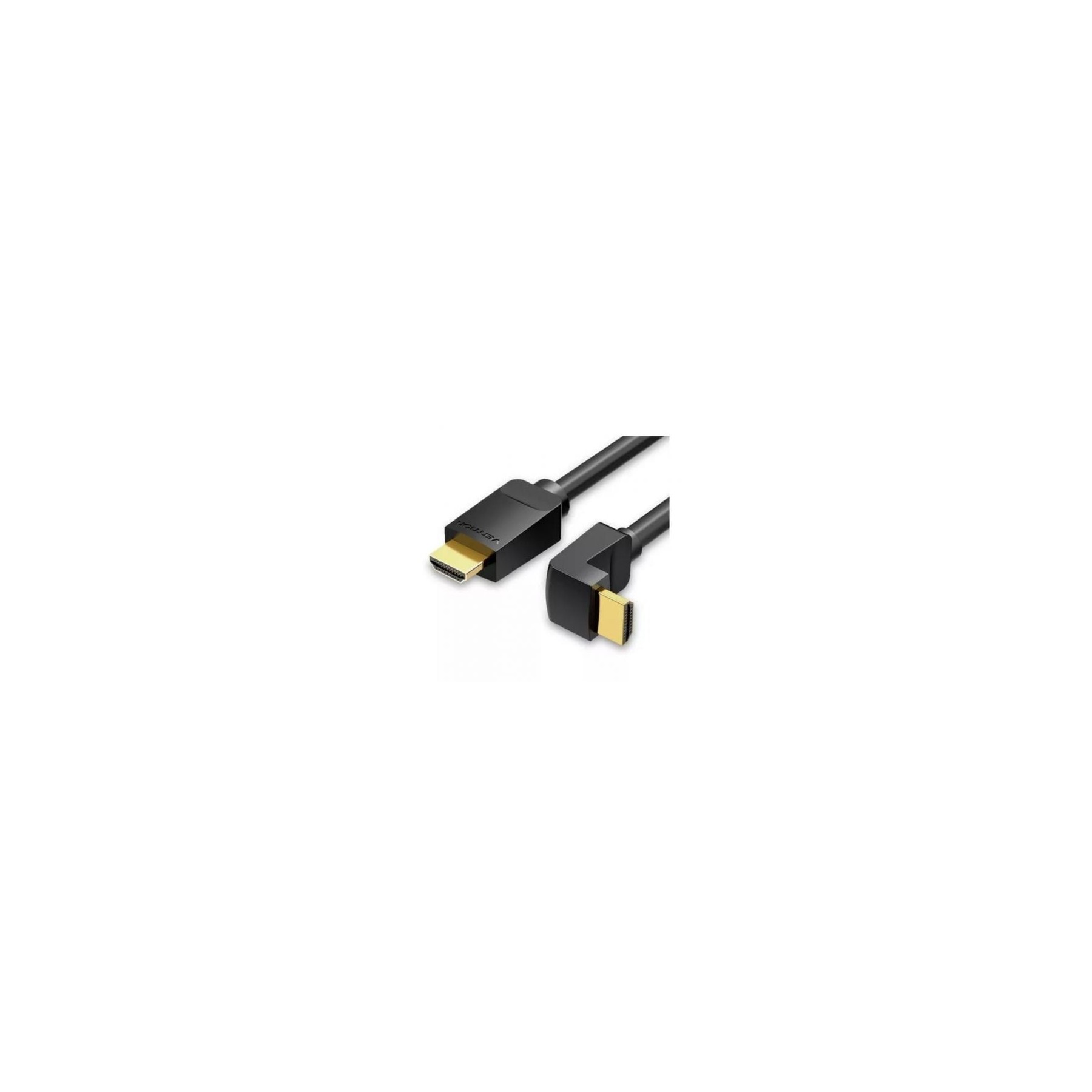 Cable Hdmi 2.0 4K Acodado 90º Vention Aarbg/ Hdmi Macho Hdmi