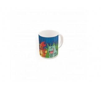 Taza Térmica Squirtle, Pikachu, Charmander Y Bulbasur 325 Ml