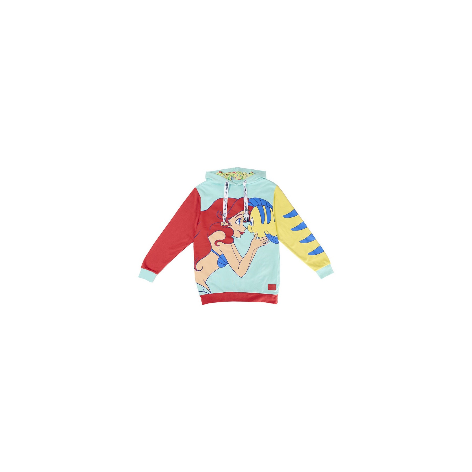 Sudadera M, Unisex Ariel Y Flounder