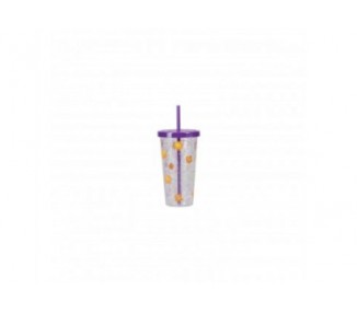 Vaso Con Pajita Wish 700 Ml