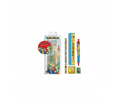 Set De Papelería Super Mario (Core)