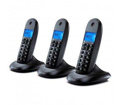 Motorola C1003 Cb+ Telefono Dect Negro Trio