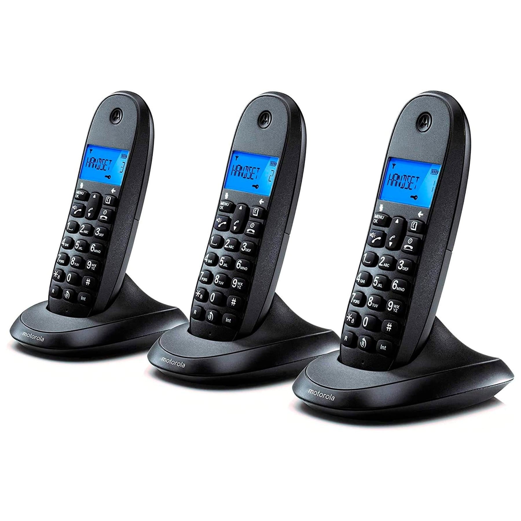 Motorola C1003 Cb+ Telefono Dect Negro Trio