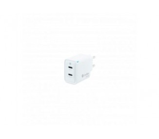 Cargador Usb De Pared Coolbox 35W 2 X Usb Tipo C