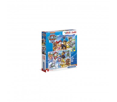 Puzzle Patrulla Canina Paw Patrol 2X60Pzs