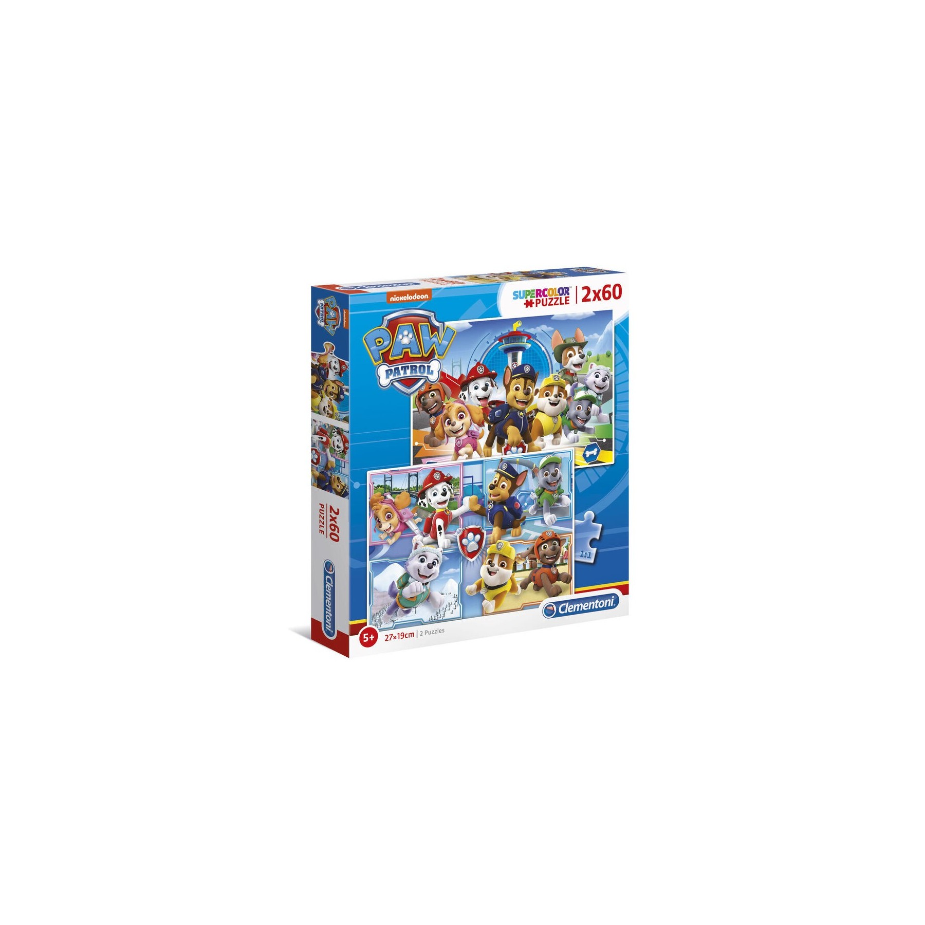 Puzzle Patrulla Canina Paw Patrol 2X60Pzs