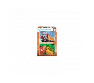 Puzzle El Rey Leon Disney 2X48Pzs