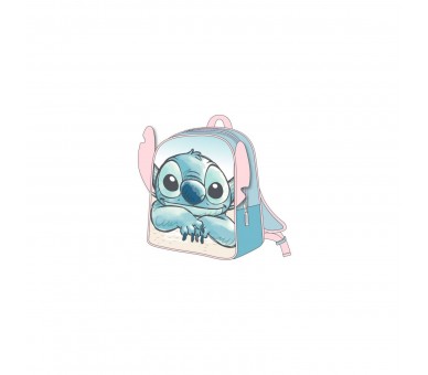 Mochila 3D Stitch Disney 27Cm