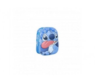 Mochila 3D Stitch Disney 31Cm