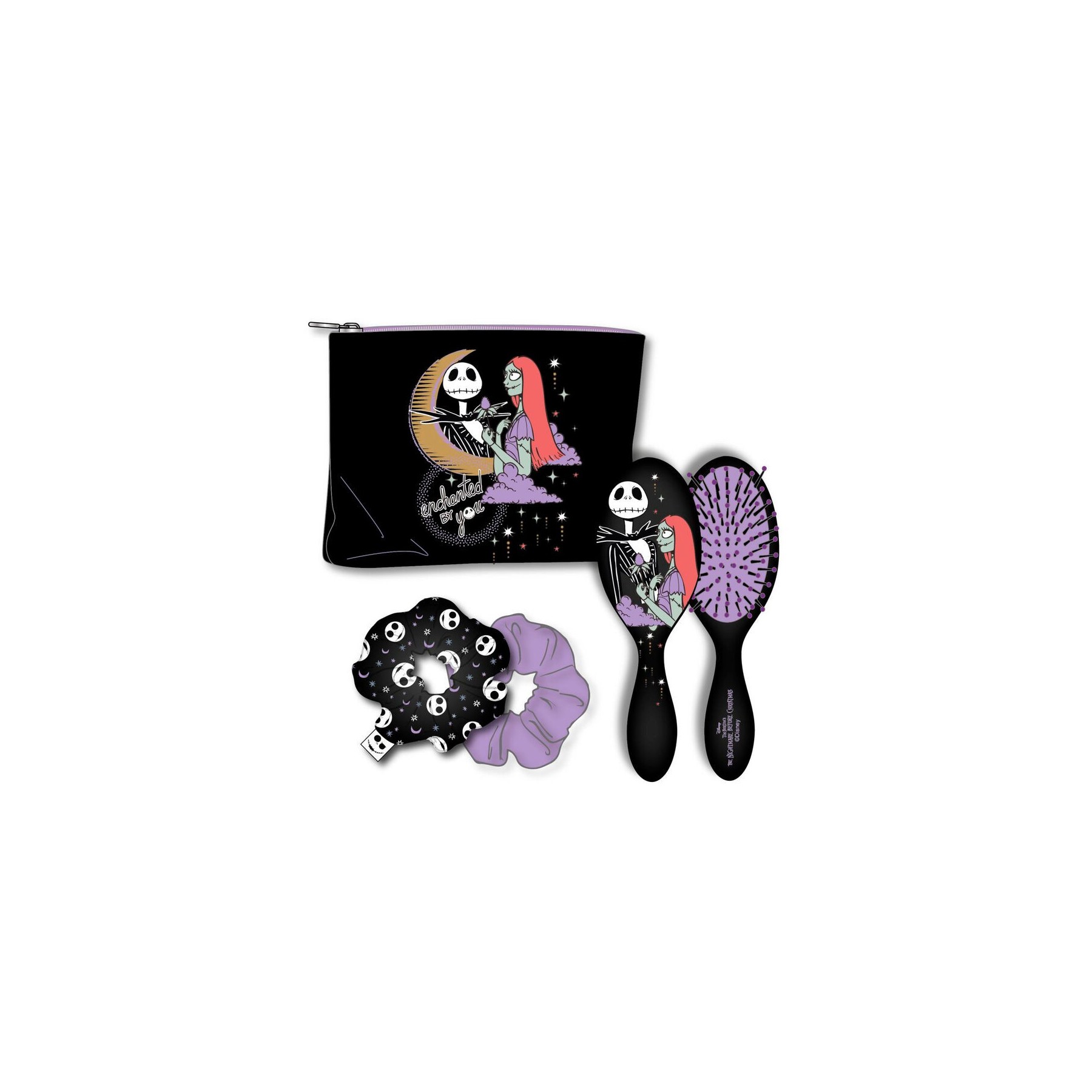 Set Belleza Jack & Sally Pesadilla Antes De Navidad Disney