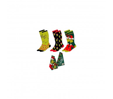 Set 3 Calcetines Grinch