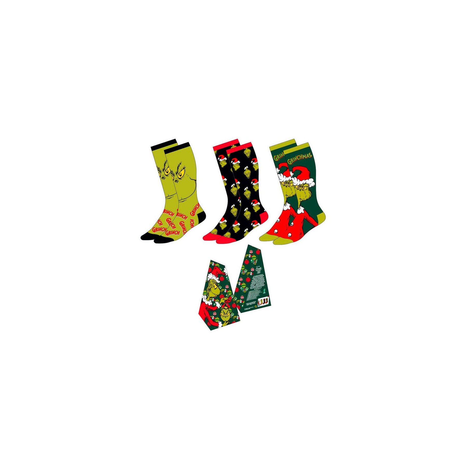 Set 3 Calcetines Grinch