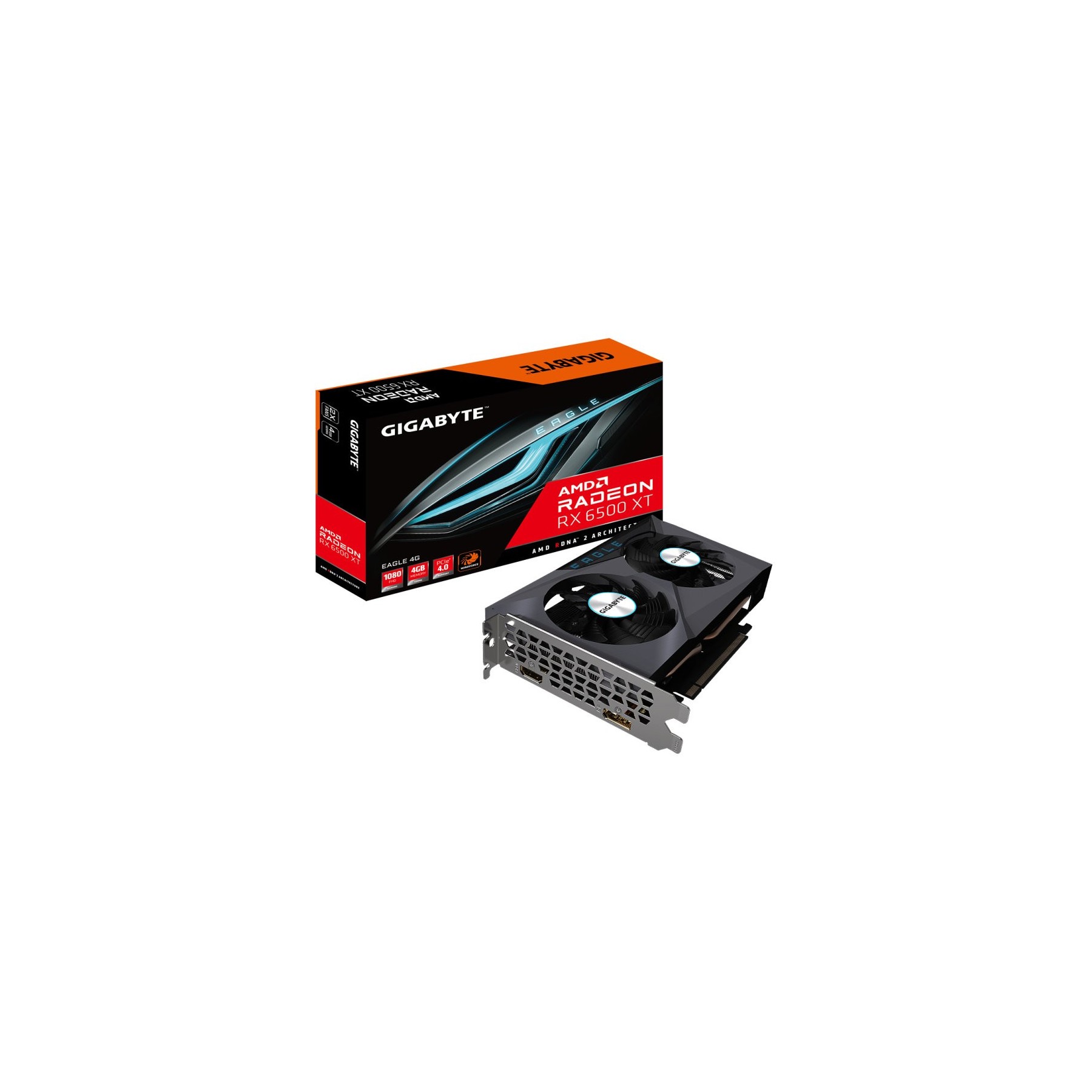 Tarjeta Grafica Gigabyte Radeon Rx 6500 Xt Eagle 4Gb