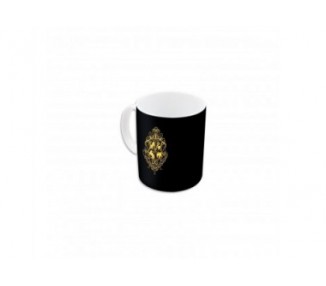 Taza Térmica Escudo Hogwarts Y Dragón 325 Ml