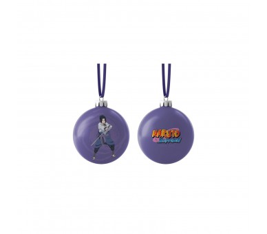 Bola Navidad Sasuke Naruto Shippuden 6 Unidades