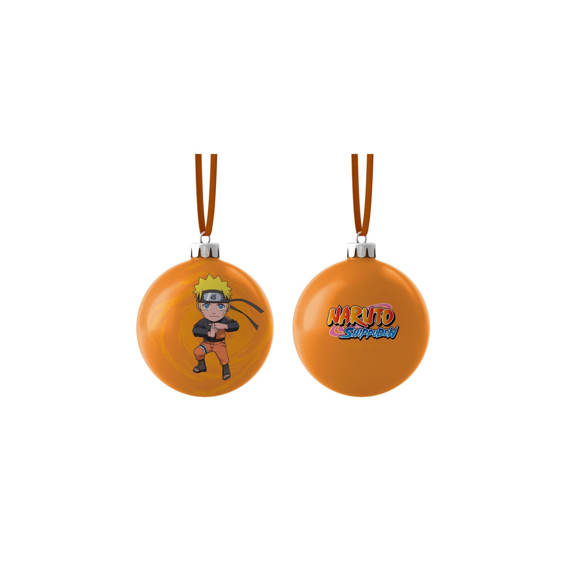 Bola Navidad Chibi Naruto Shippuden 6 Unidades