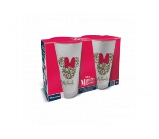 Set 2 Vasos Casual Minnie Mouse Garden 490Ml