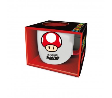 Taza Cerámica Elite Super Mario 380Ml (Caja Regalo)