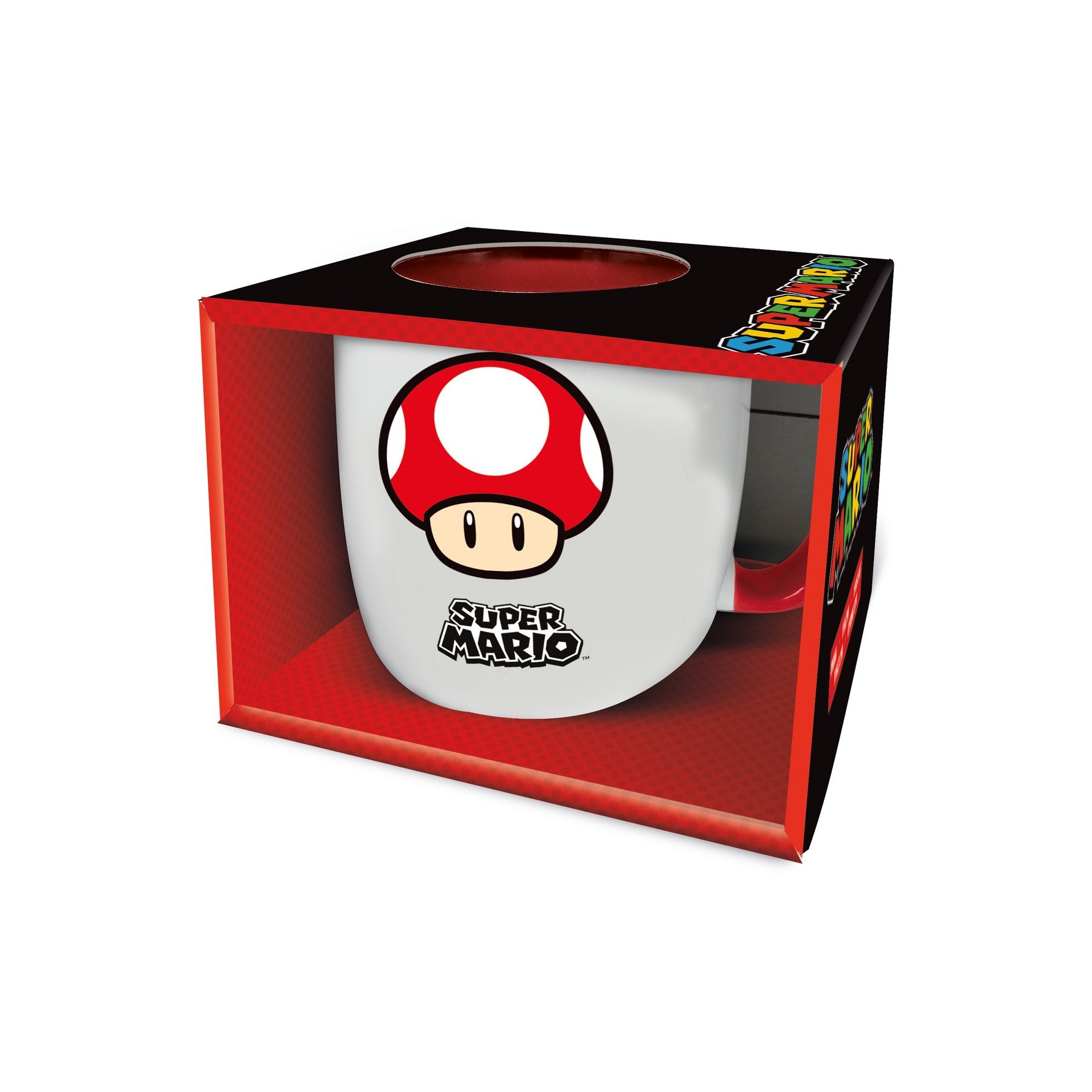 Taza Cerámica Elite Super Mario 380Ml (Caja Regalo)