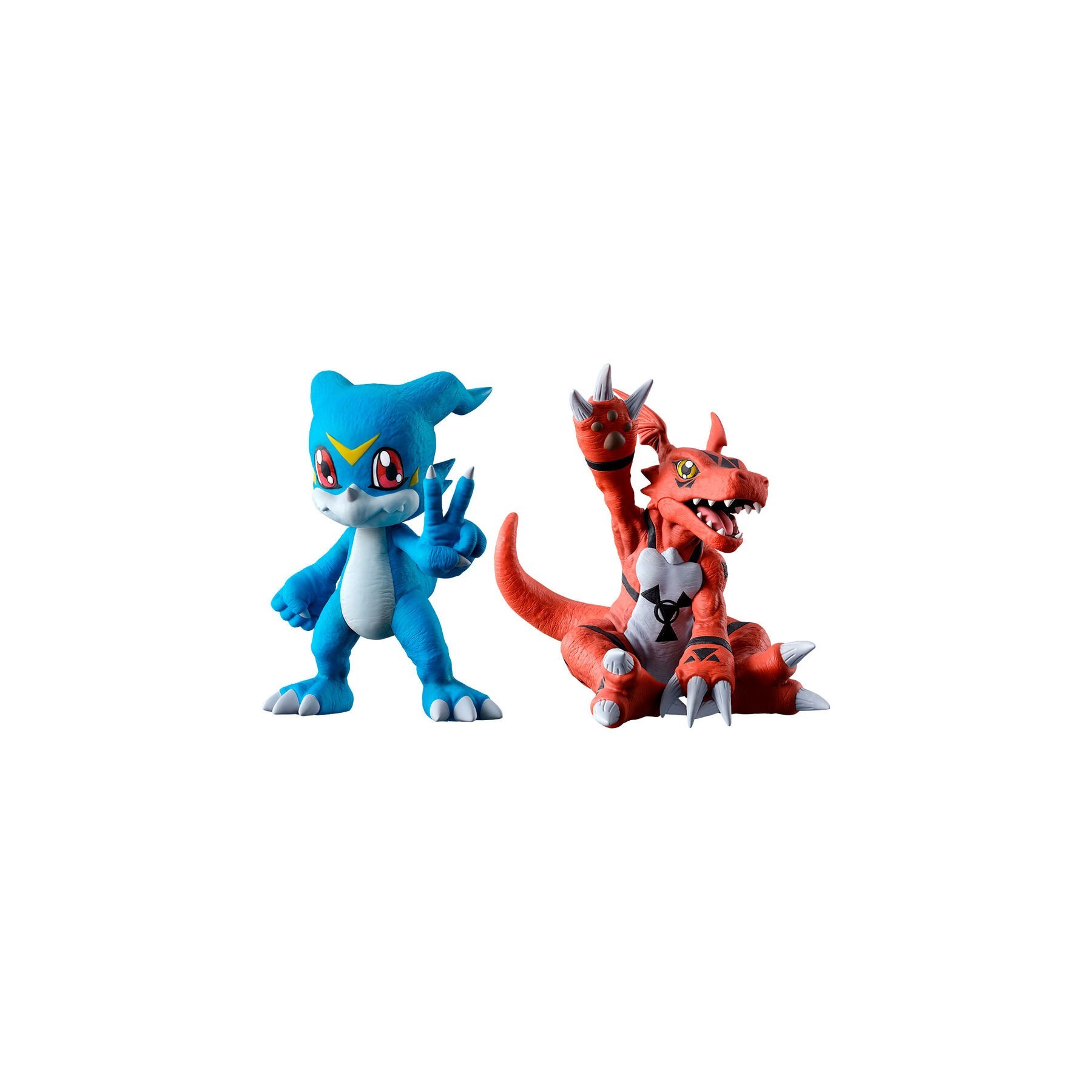 Figura Ichibansho Veemon & Guilmon Two Forces That Radite Li