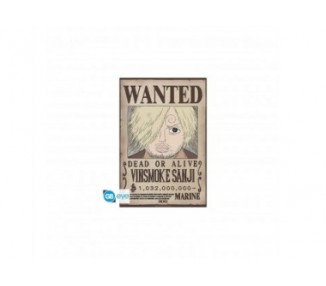 Poster Gb Eye Chibi One Piece Wanted Sanji Wano