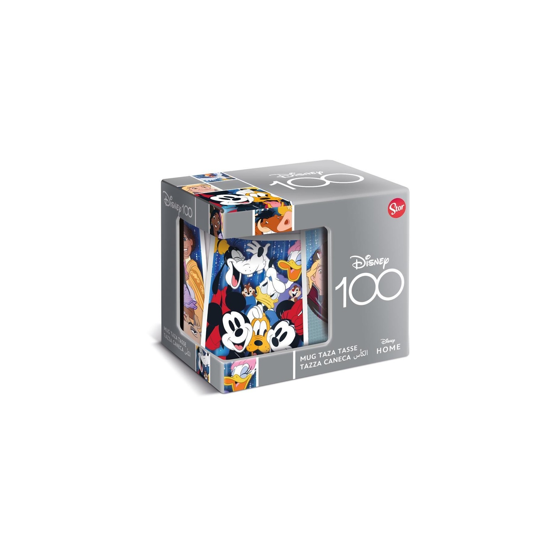 Taza Cerámica 325Ml Disney 100 Photoboot (Caja Regalo)