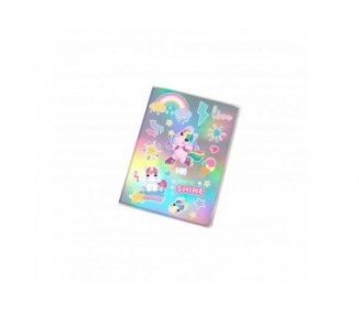 Set Papeleria Cuaderno + Pegatinas Sweet Dreams 6 Unidades