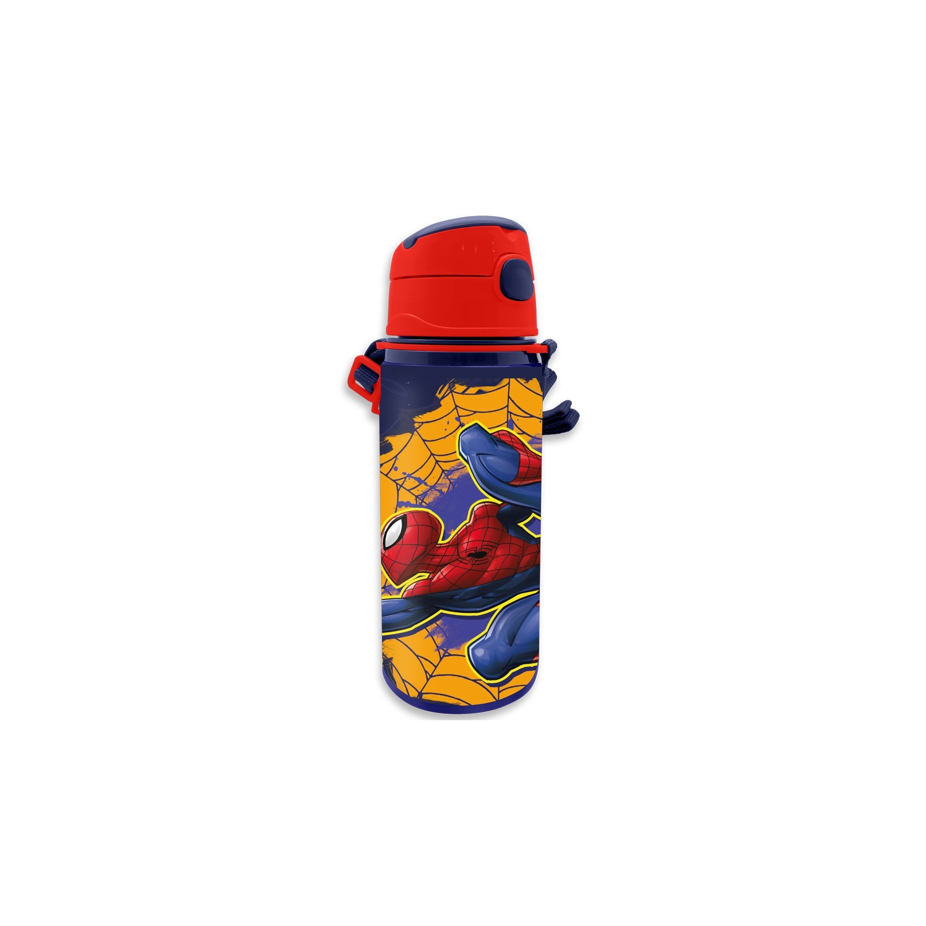 Botella Aluminio Spiderman Marvel 600Ml